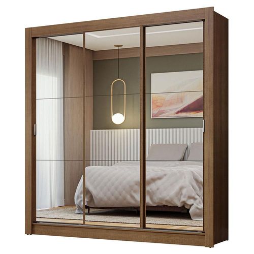 Ropero Closet Madesa 3 Puertas 3 Espejos MM
