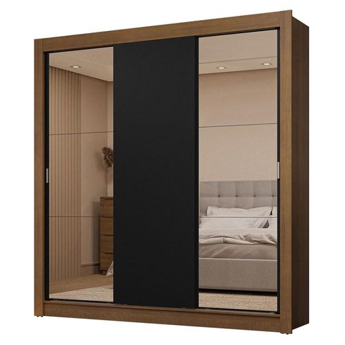 Ropero Closet Madesa 3 Puertas 2 Espejos MN 01