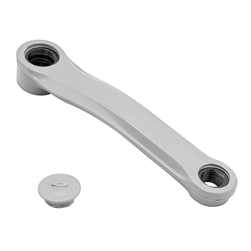 Biela izquierda para multiplicacion bicicleta 170mm gris