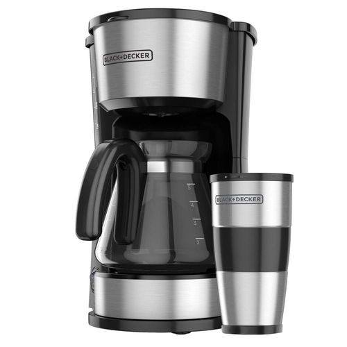 Cafetera goteo profesional black & decker cm0755s 5 tazas