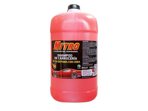 Shampoo Con Cera Para Autos Carroceria Alta Espuma 4 Lts