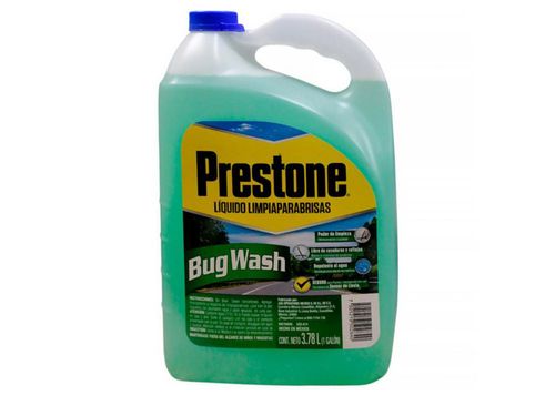 Prestone Bug Wash Líquido Limpiaparabrisas 3.7 L 1 Galón