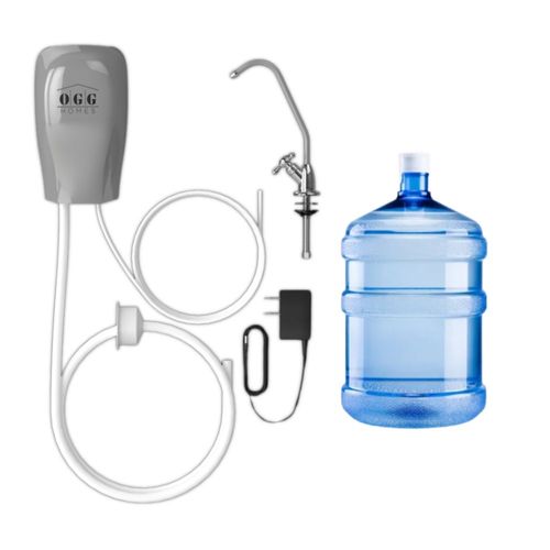 Bomba Dispensadora De Agua Automática Eléctrica Con Llave De Tarja