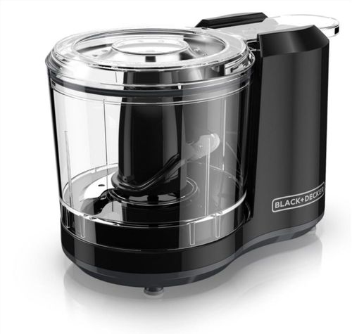 BLACK+DECKER - Picador de alimentos , color negro, modelo HC150B
