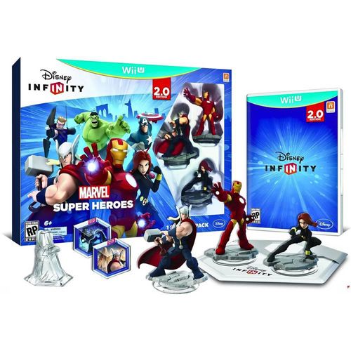 Disney Infinity 2.0 paquete de inicio Marvel Super Heroes para Wii U