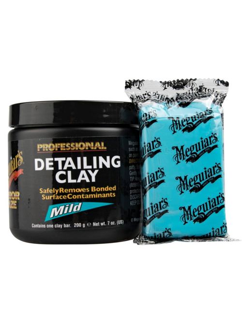 Meguiar's, Mirror Glaze Arcilla Ligera, Color Negro,C2000N, 200gr, 1Pza.