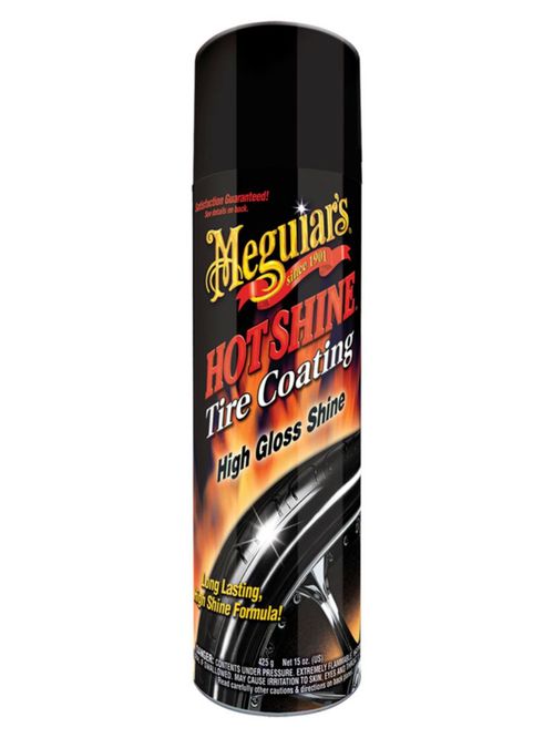 Meguiar's, Hot Shine Recubrimiento Para Neumáticos de Alto Brillo, G13815, de 15oz.