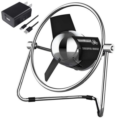 Ventilador Aire Minimalista MXLBC-001 LuxaBreezeChrome Ventilador Aire Pequeño