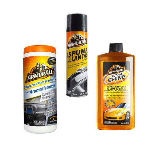 Kit armor all protección shampoo +toalla