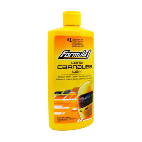Formula 1, Cera Liquida de Carnauba, 615029, 473ml.