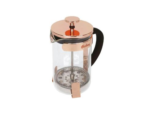 Cafetera Vidrio Acero Inoxidable Prensa Francesa 800ml Cobre