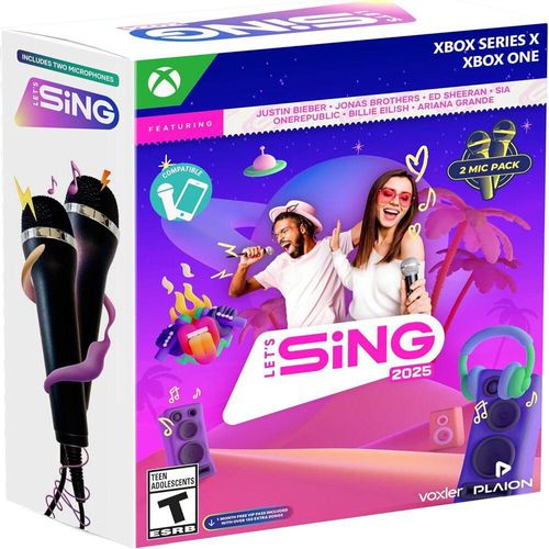 Let’s Sing 2025 (2 mic bundle) - Xbox Series X