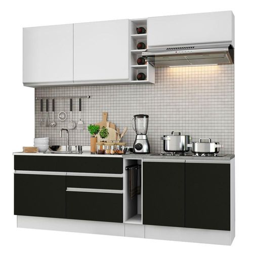 Cocina Modular Parma 220 cm BN Madesa