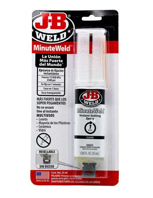 J-B Weld, Epoxico Transparente Instantaneo, 50101SPA, 25ml.