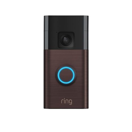 Timbre con Cámara Inalámbrico Ring Bronce Veneciano