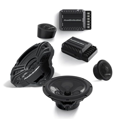 Set de medios Audiobahn para auto Harmony Series 6.5" ABC65H 2 Bocinas 2 Tweeter 2 Crossover