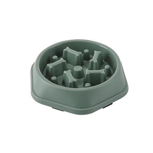 Comedero de Alimentación Lenta Antiatragantamiento para Perros - Plato con Base Antideslizante a Prueba de Volcaduras.HOGAWAY