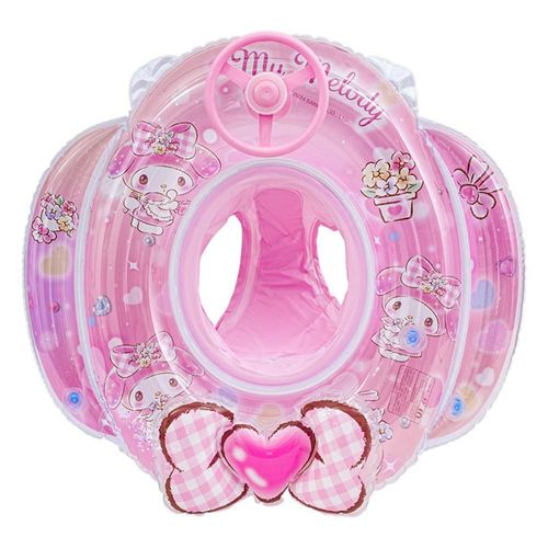 Asiento Flotante Antivuelco para Bebés y Niños,Cámara de Agua de PVC en Forma de Bote, Diseño Seguro y Divertido para Piscina y Playa.HOGAWAY