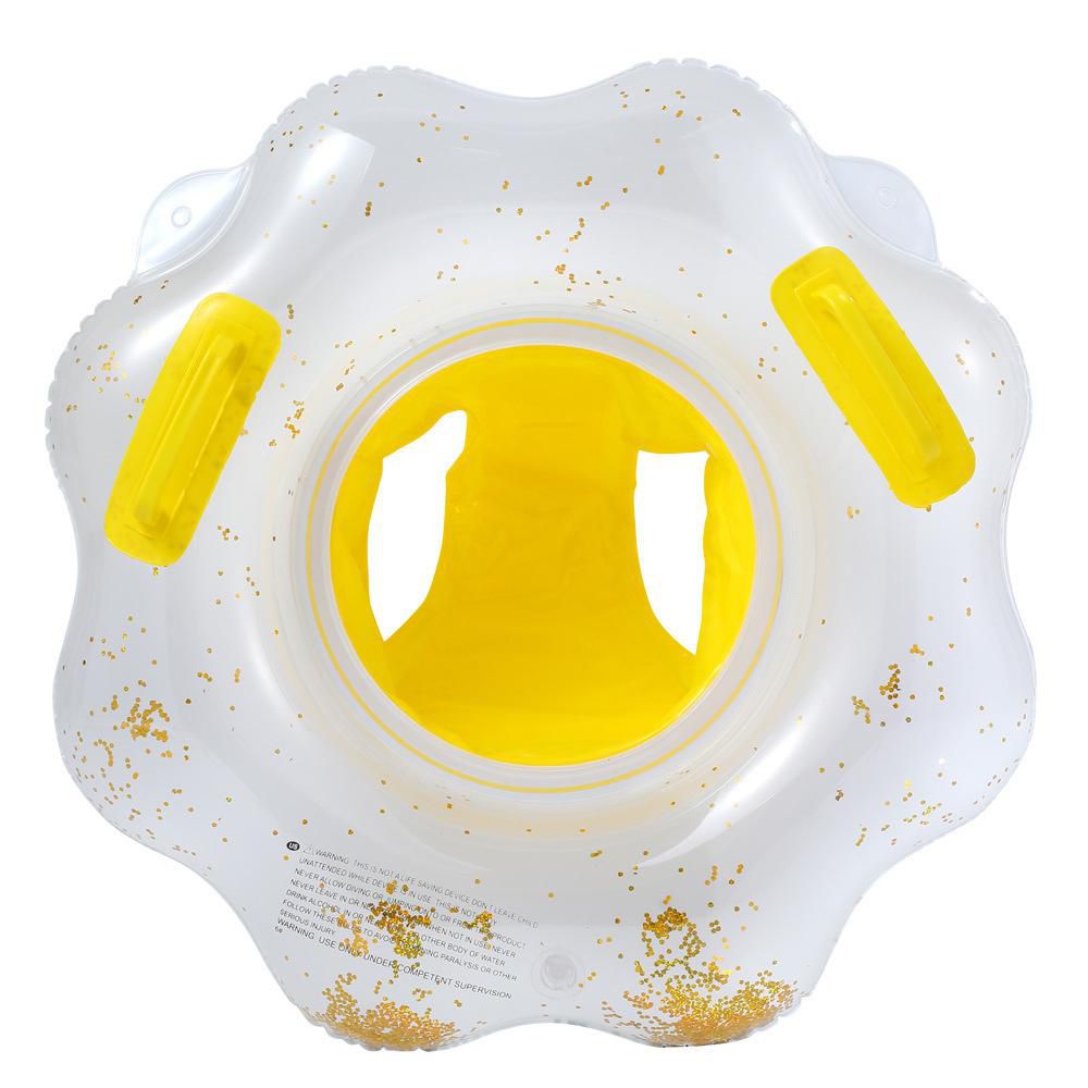 Flotador De Piscina Hinchable Color Sólido - Silla De Agua Para Adultos Y Niños, Estilo Campo, 120x90 Cm, Hasta 136 Kg