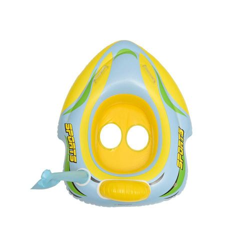 Flotador para Bebés con Asiento de Paredes Gruesas y Diseño de Dibujos Animados,Divertido y Seguro para Piscina y Playa.HOGAWAY