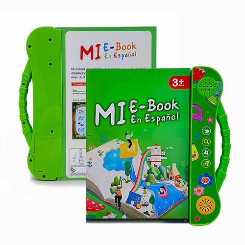 Libro Educativo Interactivo con Puntero Digital en Español,Juguete de Aprendizaje Temprano con Sonidos.HOGAWAY