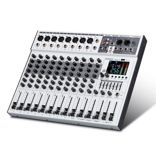 Mixer BOMGE Florida-12 de 12 canales con Bluetooth 110V