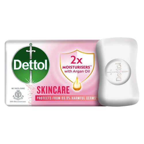 Jabón Dettol Skincare 125 g con aceite de argán e hidratante