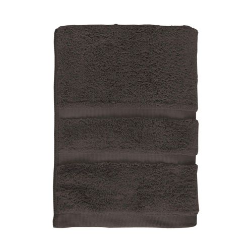 Toalla Medio Baño Twist Súper Absorbente 65X120 Café