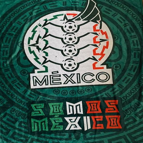 Exclusiva! Cobija Frazada Ultra Suave Seleccion Azteca Somos Futbol Verde