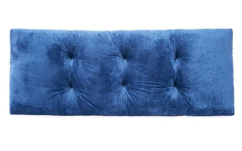 Cojín para banco JAMPAYANG 91 x 36 cm antideslizante acolchado azul