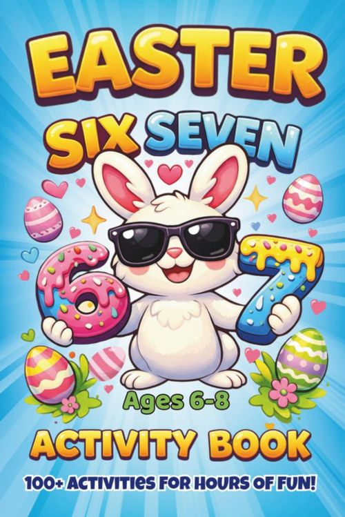 Libro de actividades de Pascua publicación independiente para niños de 6 a 8 años