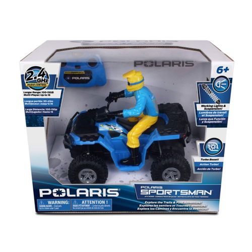 ATV RC Polaris Sportsman XP 1000 con piloto y luces LED