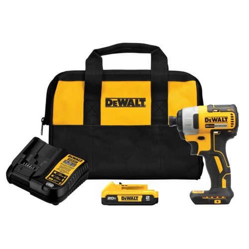 Controlador de impacto DEWALT 20V MAX DCF787D1 con batería y cargador