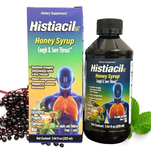 Jarabe de miel Histiacil NAT para la tos 220 ml