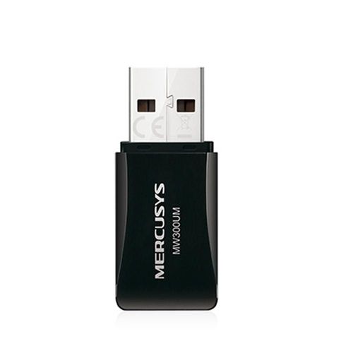 Adaptador inalambrico usb mercusys mw300um n 300mbps 2.0