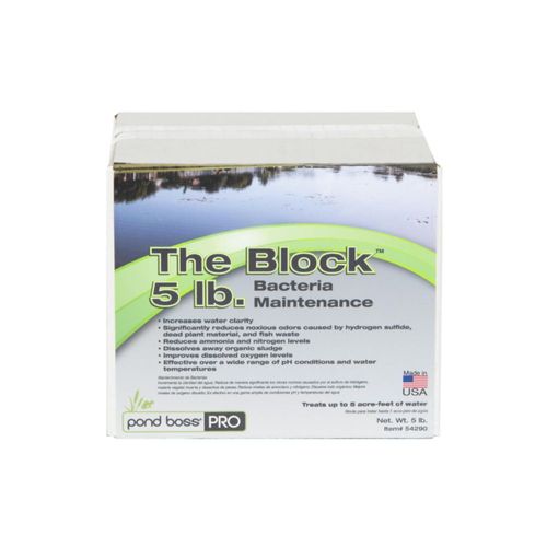 POND BOSS CBBPR5 Bloque Pro de Bacterias 23 kg