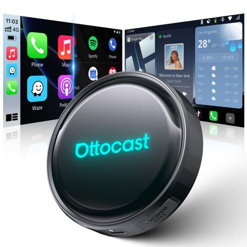 Adaptador inalámbrico CarPlay OTTOCAST de cableado a inalámbrico