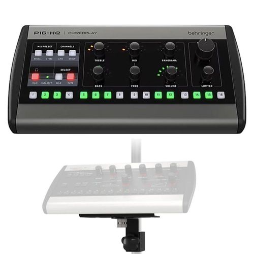 Mezclador de monitoreo personal Behringer P16-HQ de 16 canales