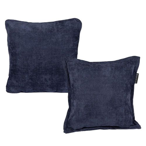 Set de 2 Cojines Decorativos Dicasa 1 Kappa + 1 Zita Azul CDZ