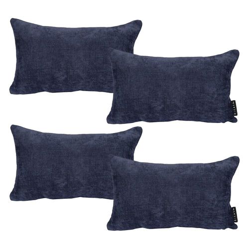 Cojin Decorativo Rectangular Set de 4 Dicasa Delta Azul CDZ