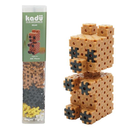 Juguete de construcción KADÜ Oso 250 piezas STEM para 5+