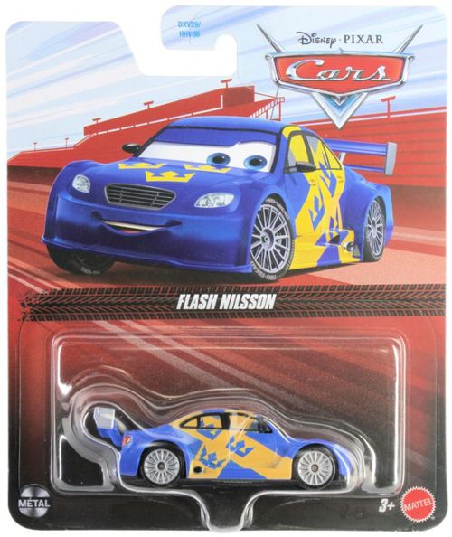 Mattel Disney Cars 2026 Flash Nilsson de metal fundido a presión 1:55