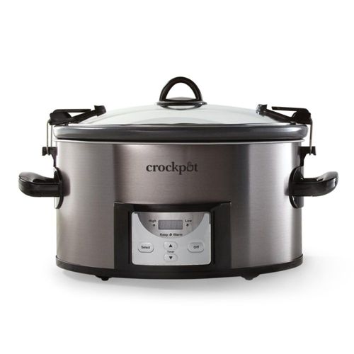 Olla de cocción lenta Crock-Pot MyTime de 6 cuartos programable