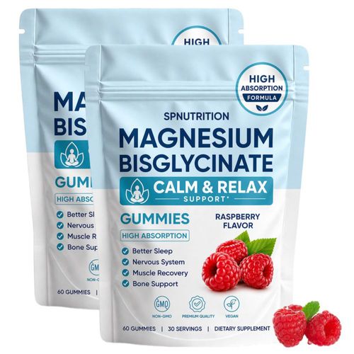 Suplemento SPNUTRITION Magnesio Bisglicinato 400 mg Vegano