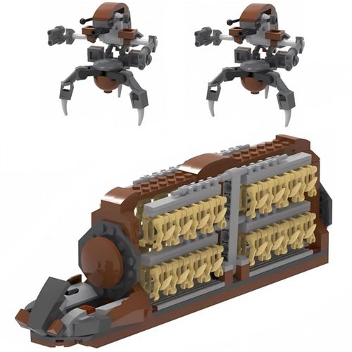 Kit de bloques de construcción Tabitgs de 537 piezas soldados del ejército