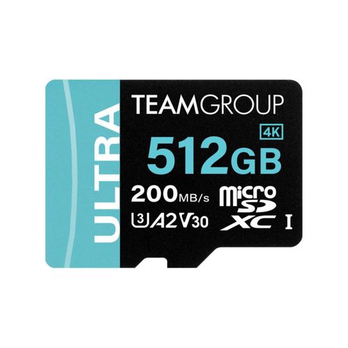 MicroSDXC TEAMGROUP A2 Ultra 512 GB UHS-I U3 V30