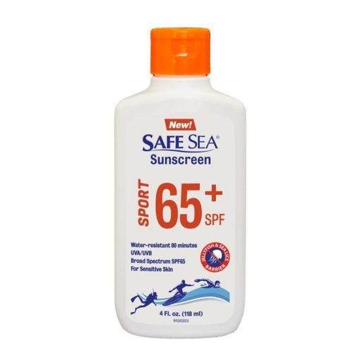Protector solar SAFE SEA SPF 65+ Sport 118 ml resistente al agua