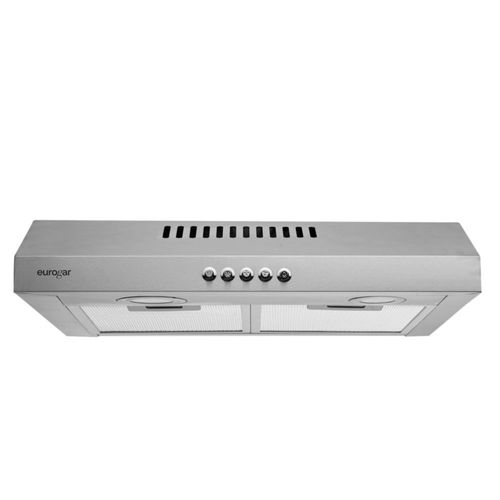 Campana Extractora de Pared 50cm Bajo Alacena Filtro Lavable Acero Eurogar EU50CA