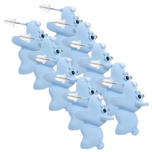 Aretes infantiles MXPPH-005 EarringHippo01 Aretes de fantasía