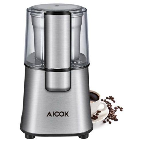 Molino De Café Eléctrico Aicok Acero Inoxidable